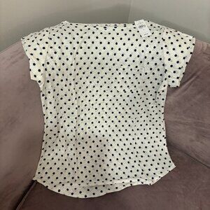 Ann Taylor Loft short sleeve linen tee